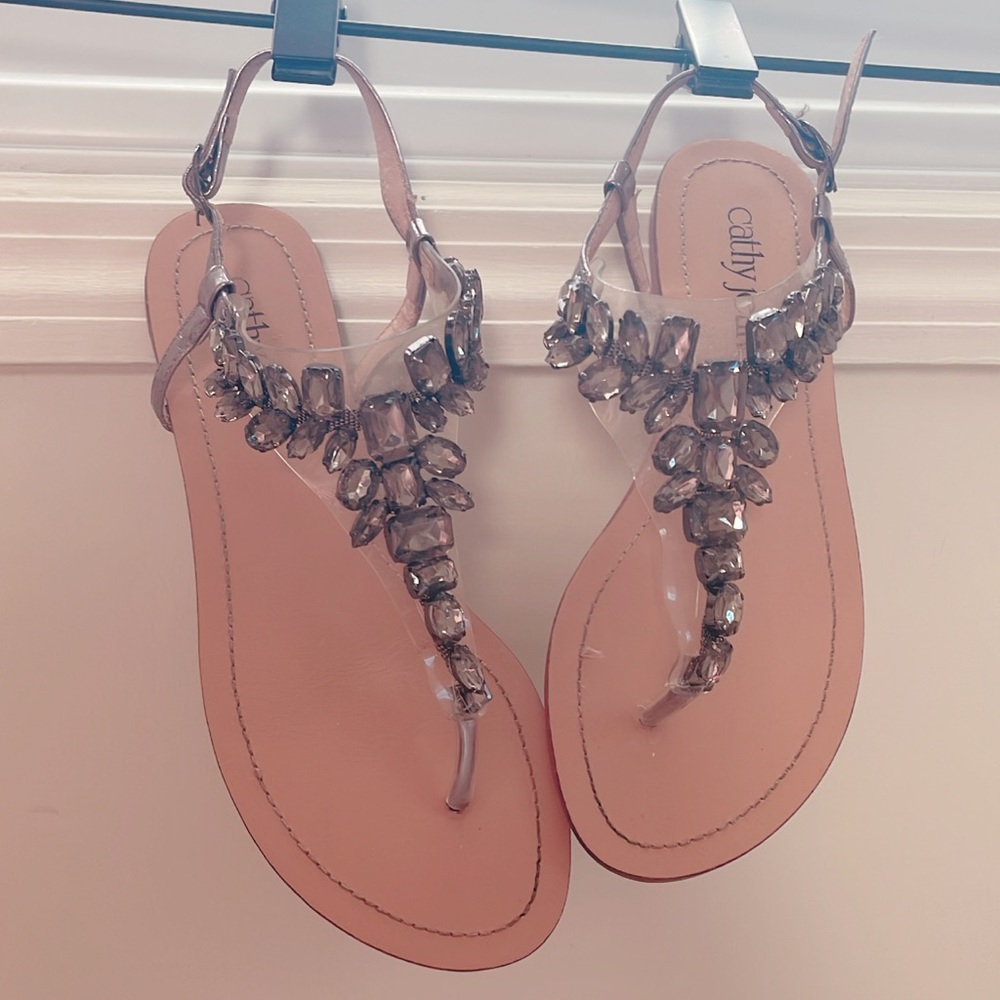 Flat sandals - size 6